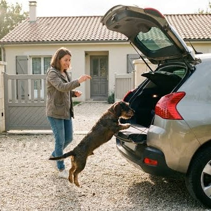 Comment faire monter un chien dans le coffre sans lui faire mal aux articulations ?